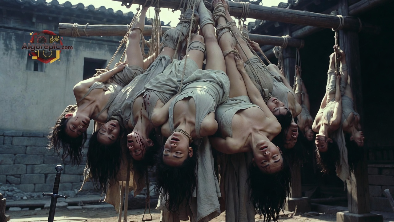 Hanging Women in Distress - AI Generated Horror