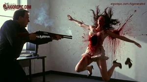 Man Shoots Woman with Shotgun