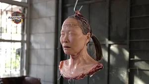 Suspended Severed Head