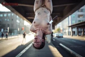 Suspended Under Bridge