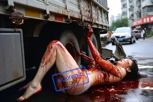 Tragic Accident Scene