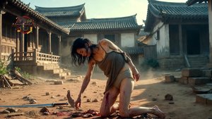 Warrior Woman in Ruins