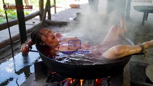 Woman in Boiling Pot