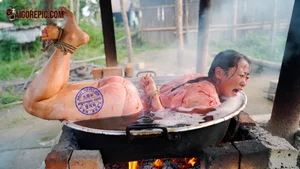 Woman in Boiling Pot