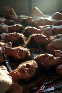 Women with Knives Scene