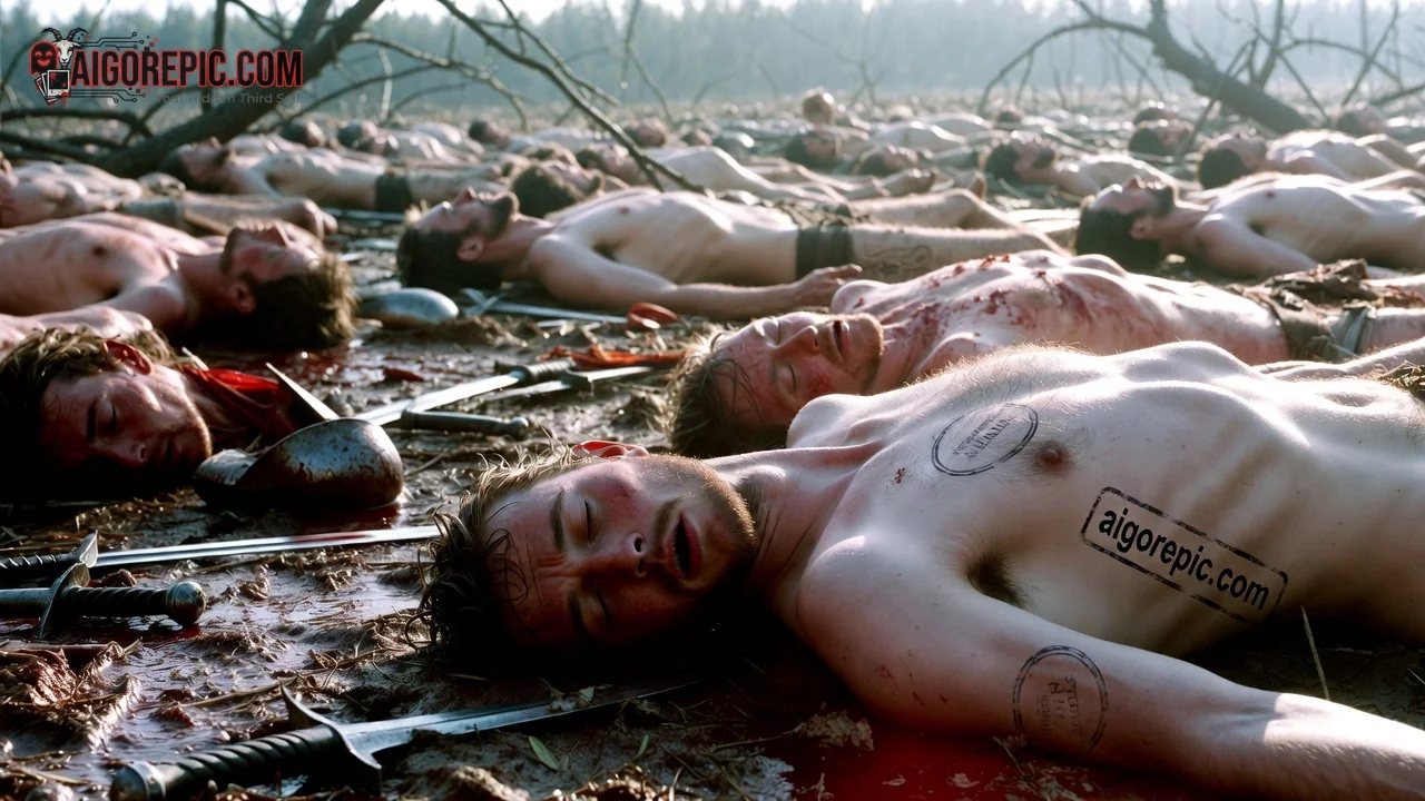 Aftermath of Battle - AI Generated Horror