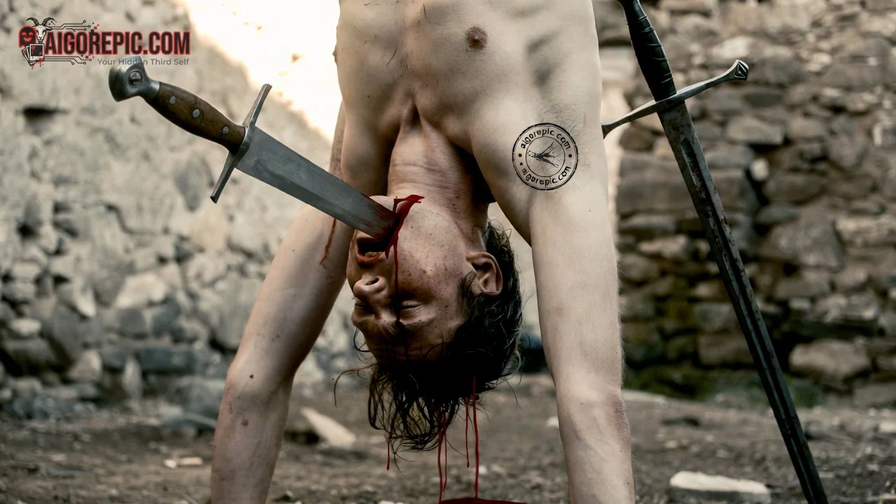 Brutal Execution Scene - AI Generated Horror