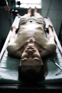 Man on Autopsy Table