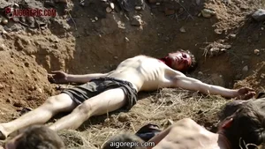 Mass Grave of Executed Men