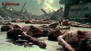 Massacred Men in Ruins