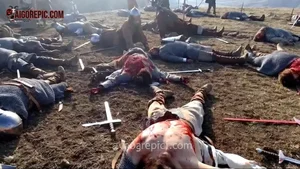 Medieval Battlefield Aftermath