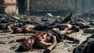 Slain Warriors in Ruins