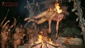 Tribal Sacrifice by Fire