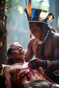 Warrior's Last Moment