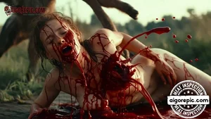 Bloody Attack Scene