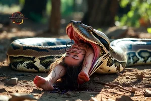 Python Attack in Forest