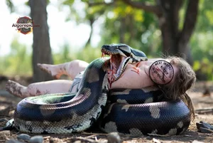 Python Attack in Forest