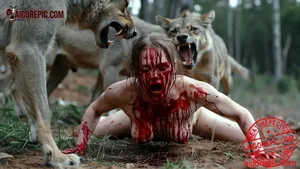 Woman Attacked by Wolves